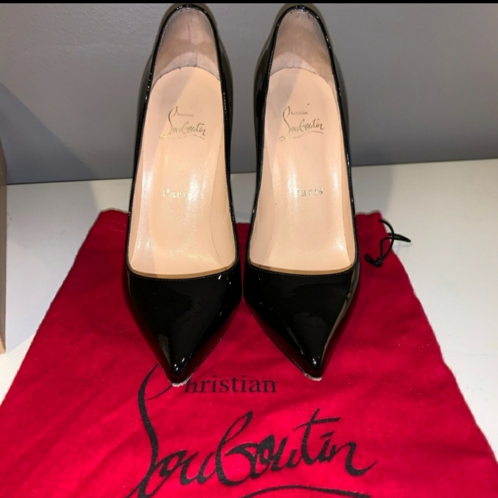 Christian louboutin size 7.5 so-kate